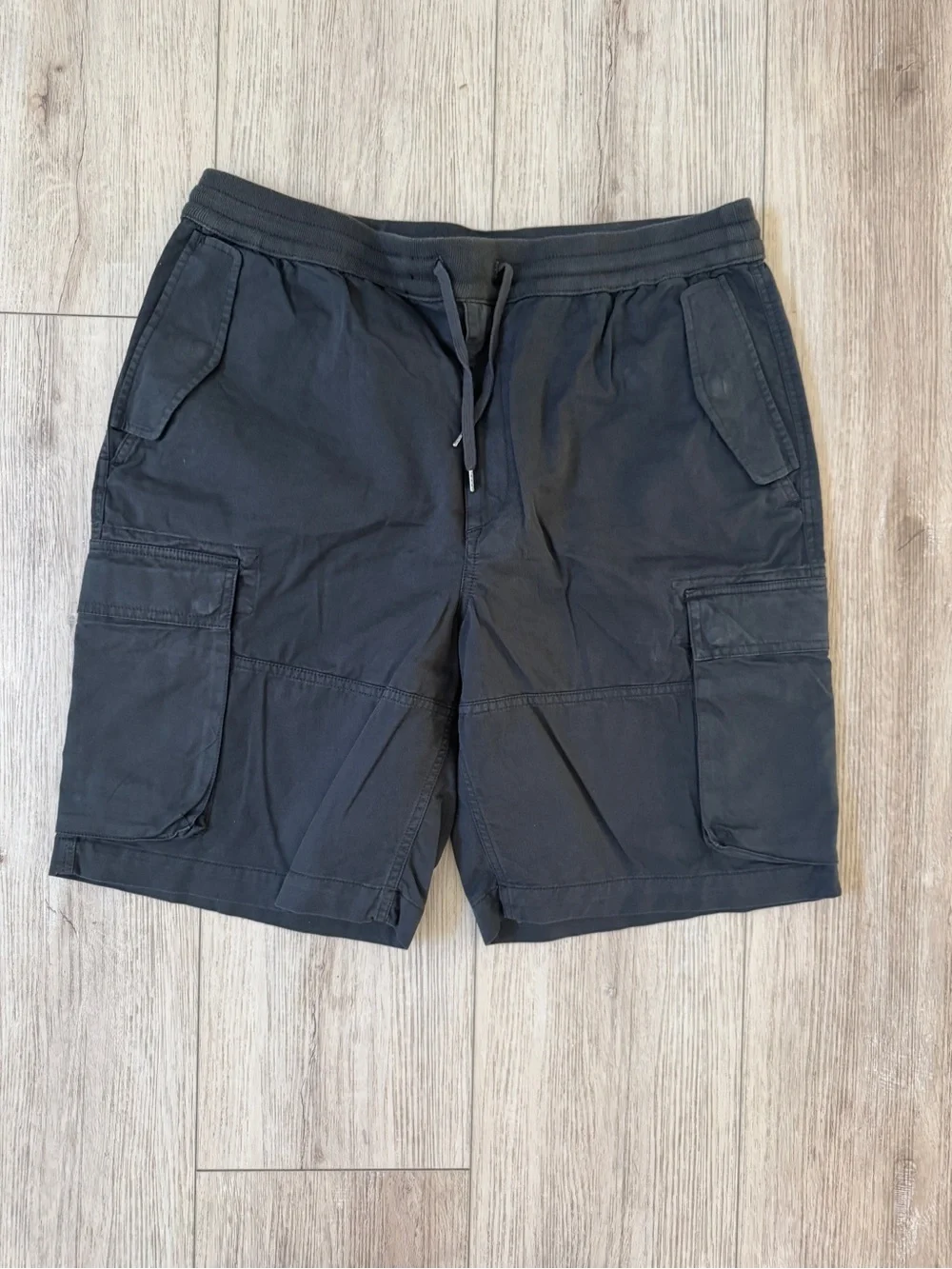 Ralph Lauren Black Cargo Drawstring Shorts